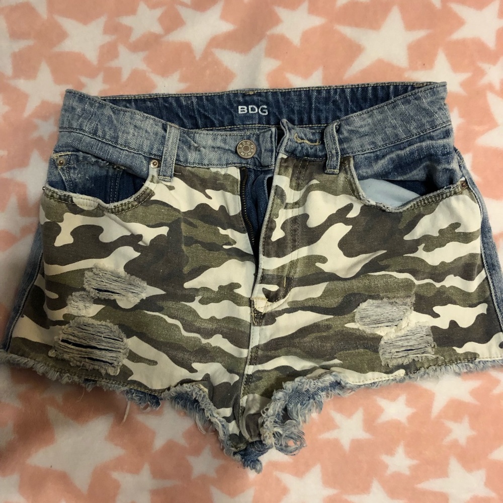 BDG high rise shorts